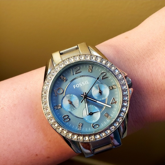Fossil Watch Tiffany Blue 